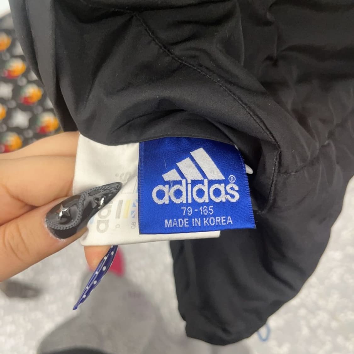 아디다스 레트로 다크블루 리버시블 바람막이 자켓 100 C08484 상품이미지7