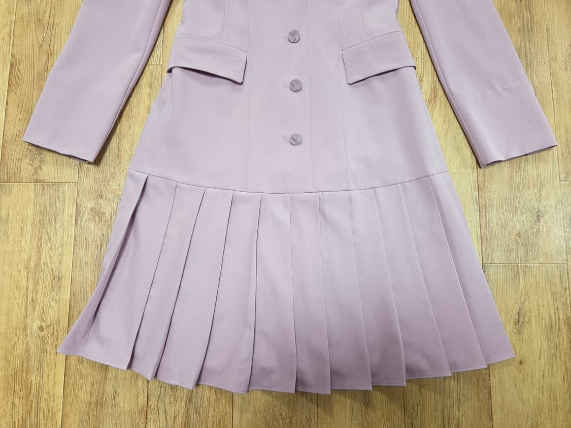 오떼뜨(octette) 플리츠 테일러드 원피스 55 새상품 상품이미지8