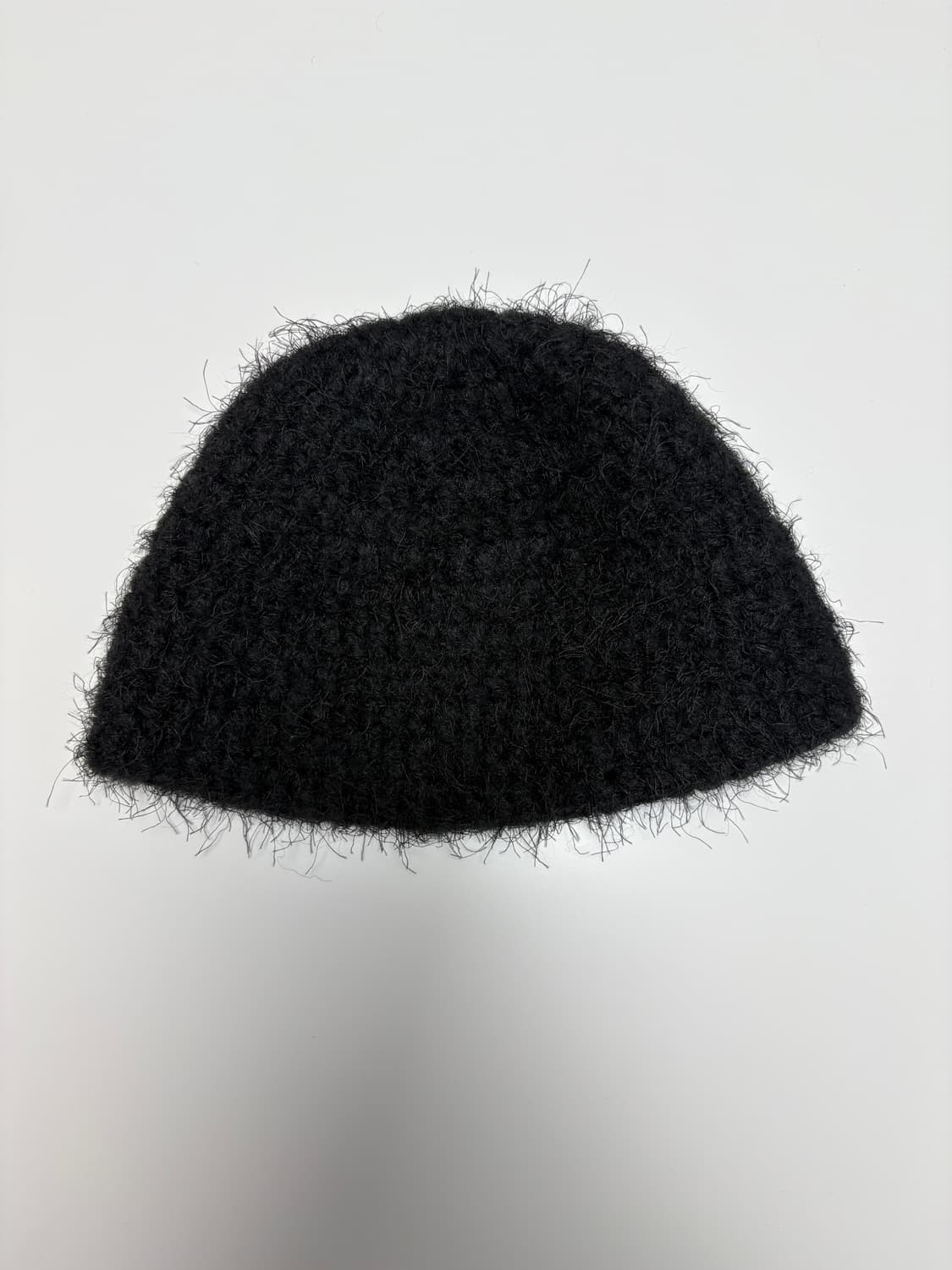 낫띵에브리띵 Hairy Beanie In Black 상품이미지3