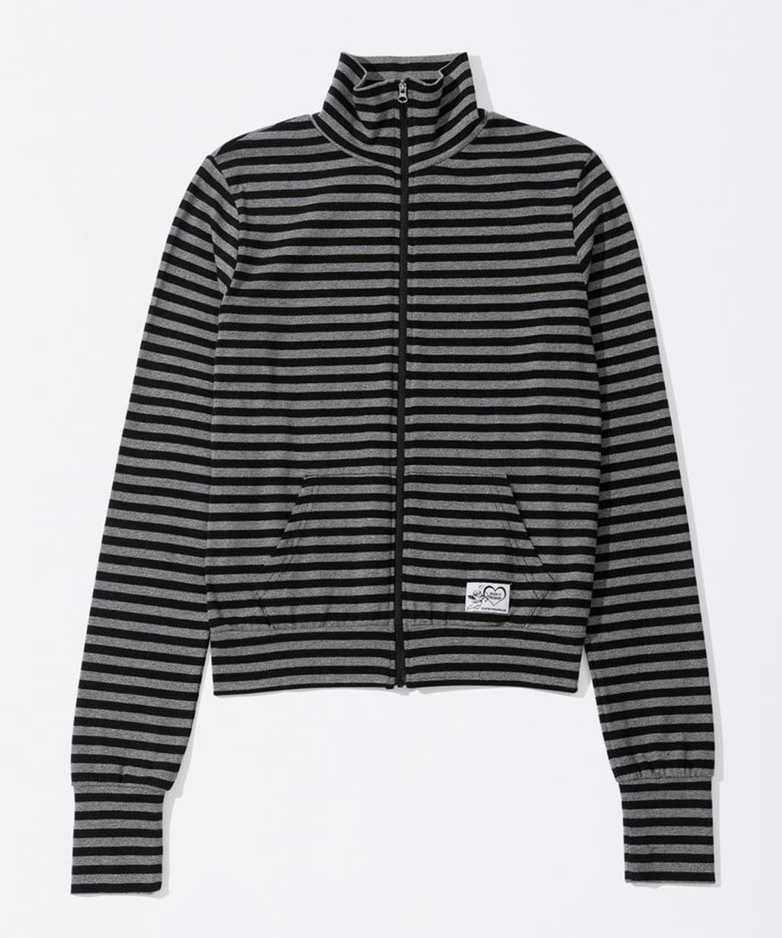 스컬프터Light Weight Striped Jersey Charcoal 상품이미지1