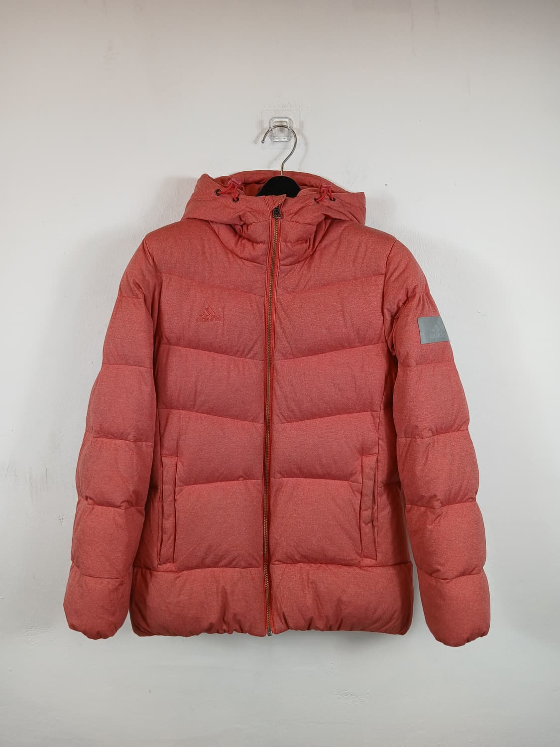 아디다스 K스트레치다운후드패딩 살구핑크85 XS 상품이미지1