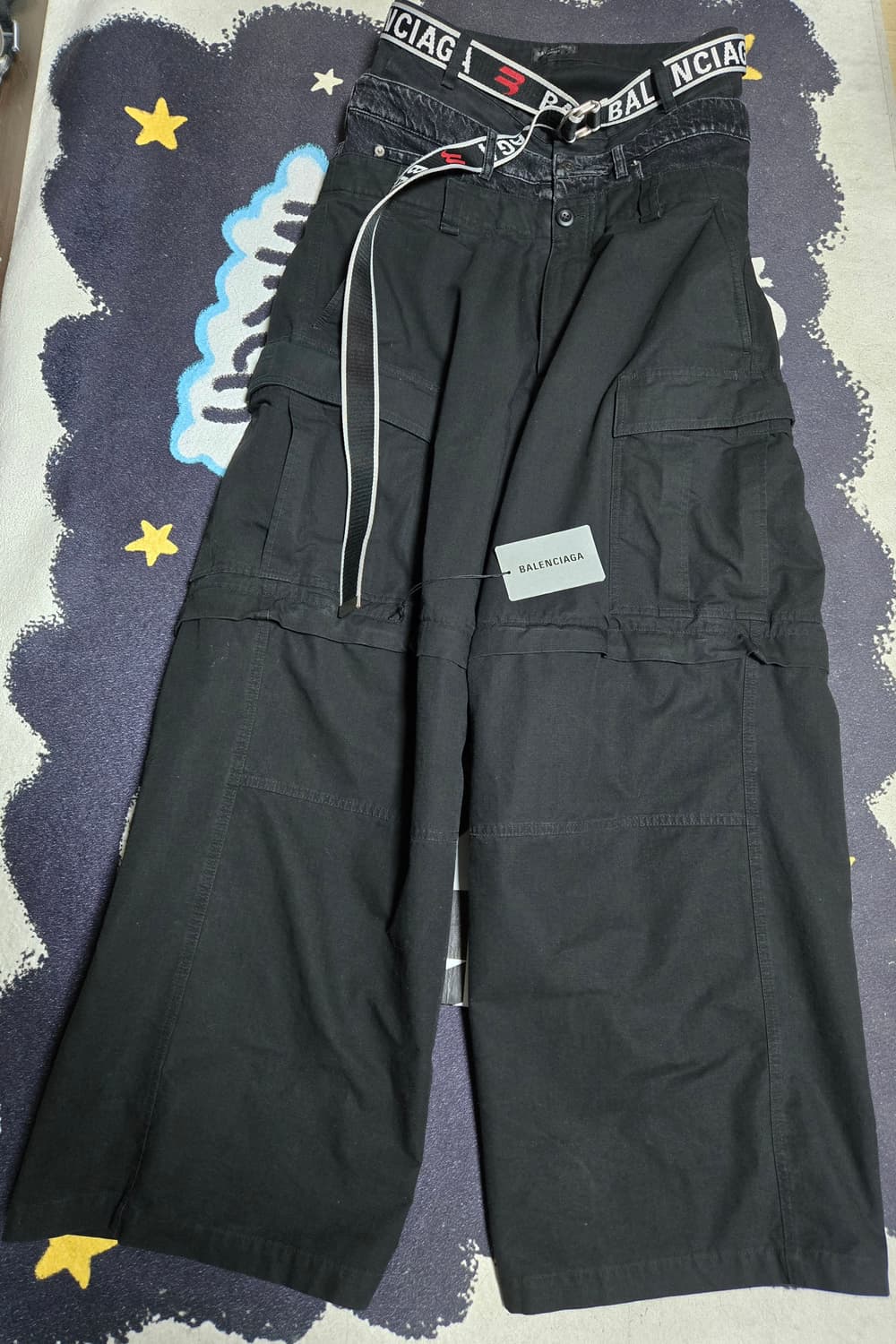 발렌시아가 3단 레이어드 팬츠 데님 진 상품이미지5