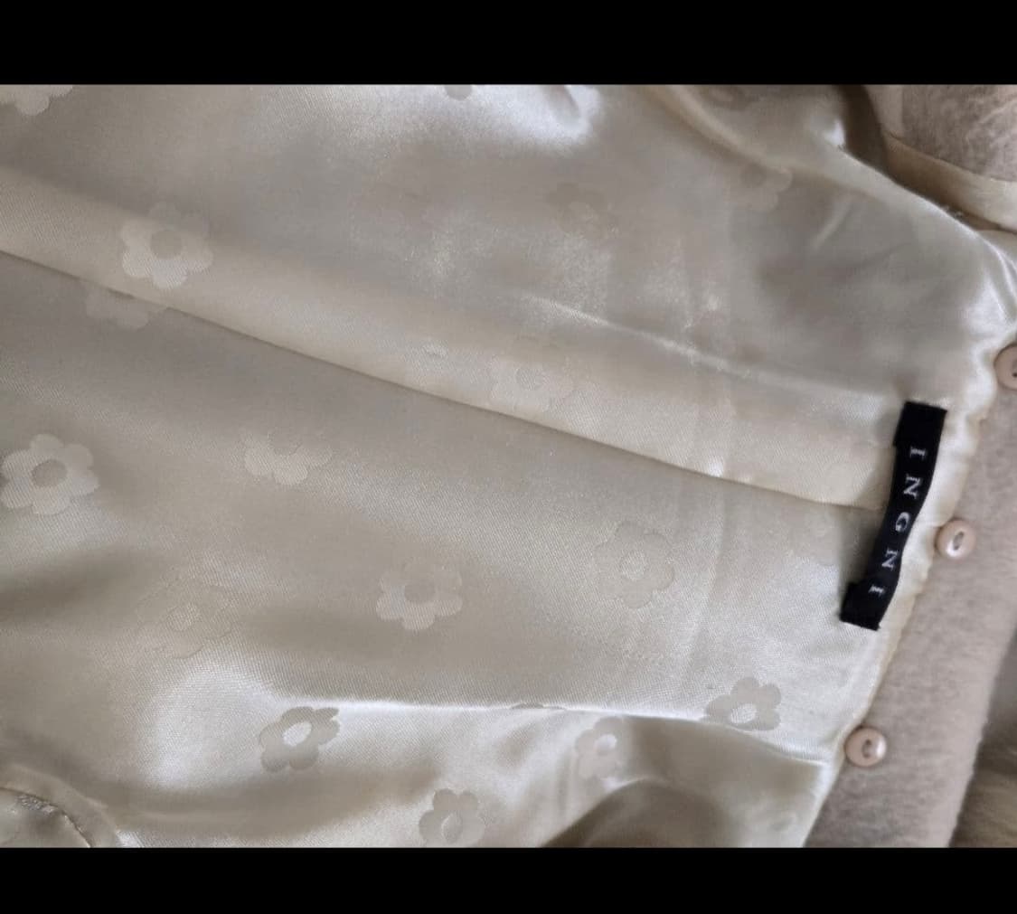 잉그니 플레어롱코트 라떼히메로맨틱갸루 캐캐체 핀터깔 달천 대장y2k 로리 상품이미지4