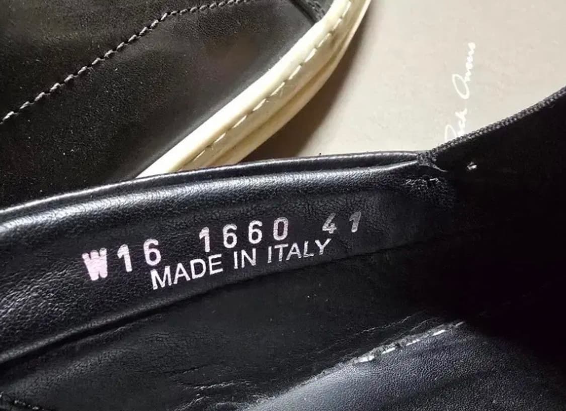 Rick owens 슬립온 41 상품이미지3