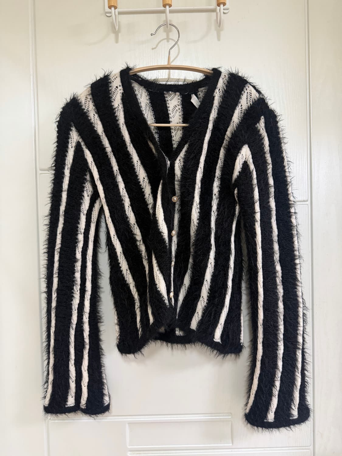 컬러인아이디 스트라이프 퍼 가디건 상품이미지4