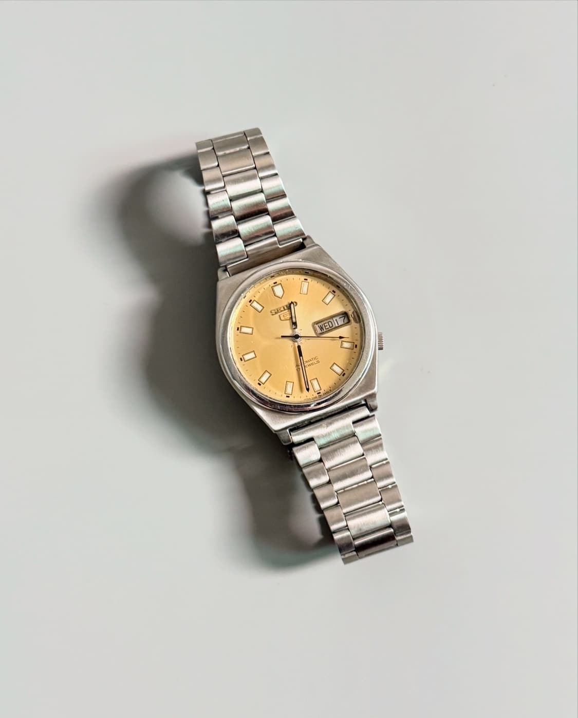 vintage SEIKO 5 Automatic metal watch 상품이미지2