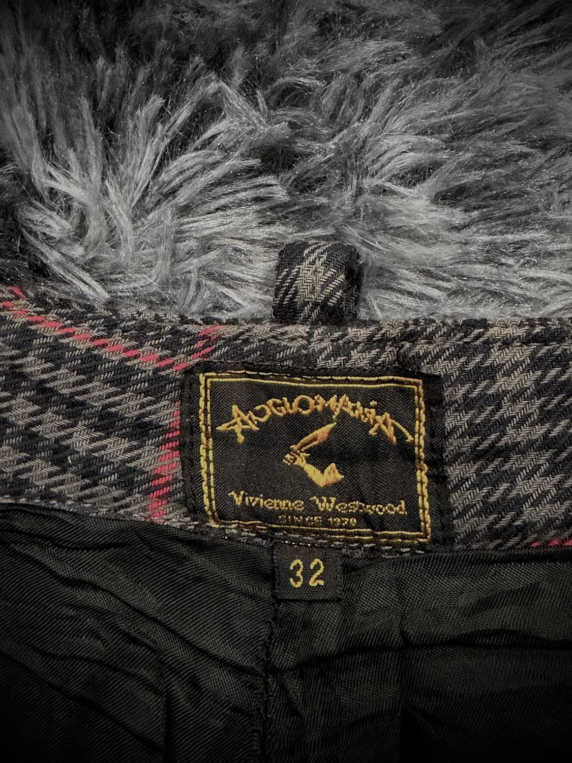 Vivienne Westwood 스트랩 하운드투스 지퍼 팬츠 상품이미지9