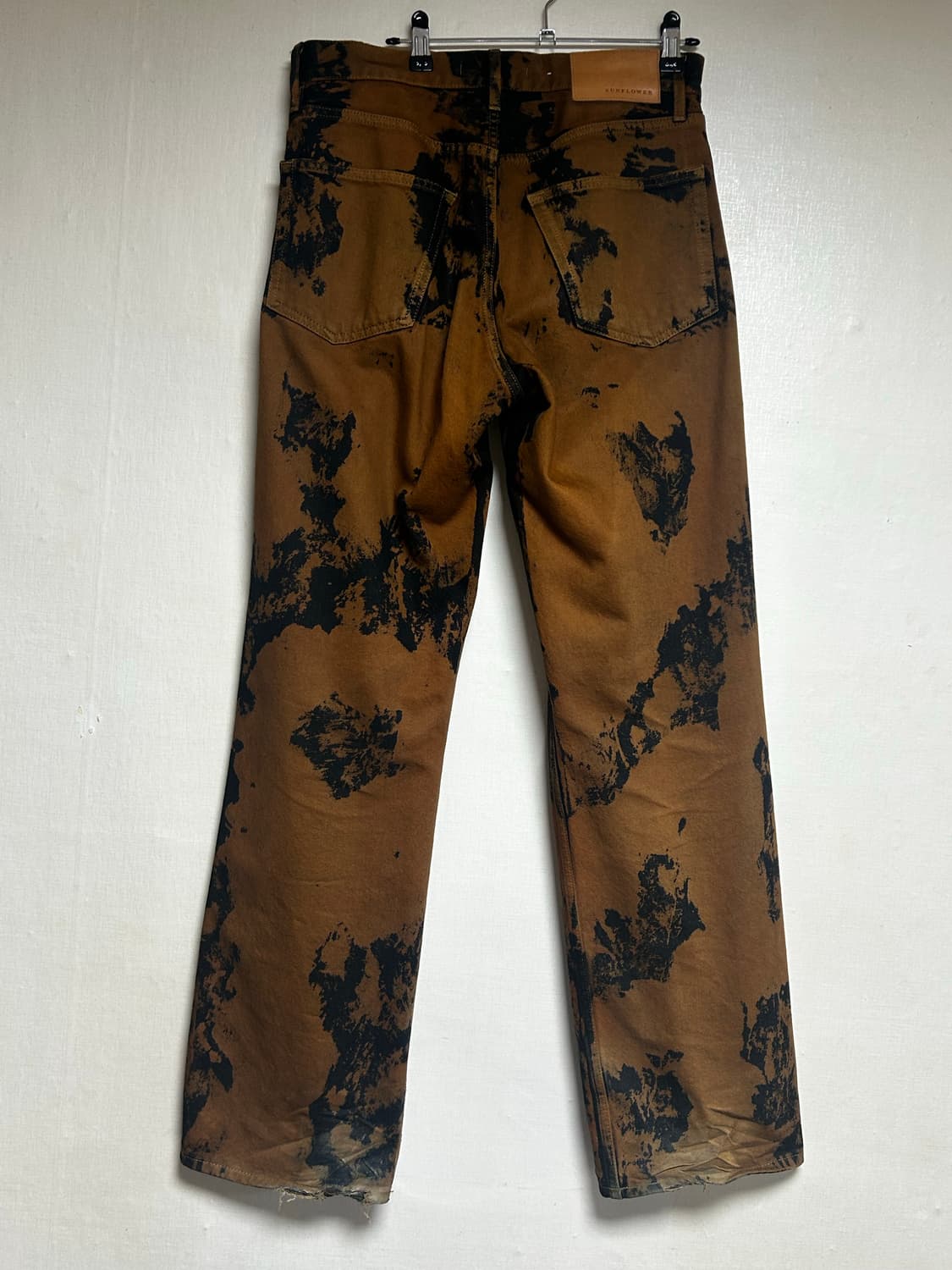 선플라워 22FW 루즈 브라운 팬츠 상품이미지2