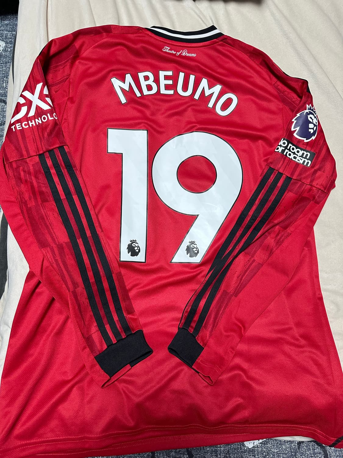 25-26 맨체스터 유나이티드 홈 긴팔 음뵈모 상품이미지2