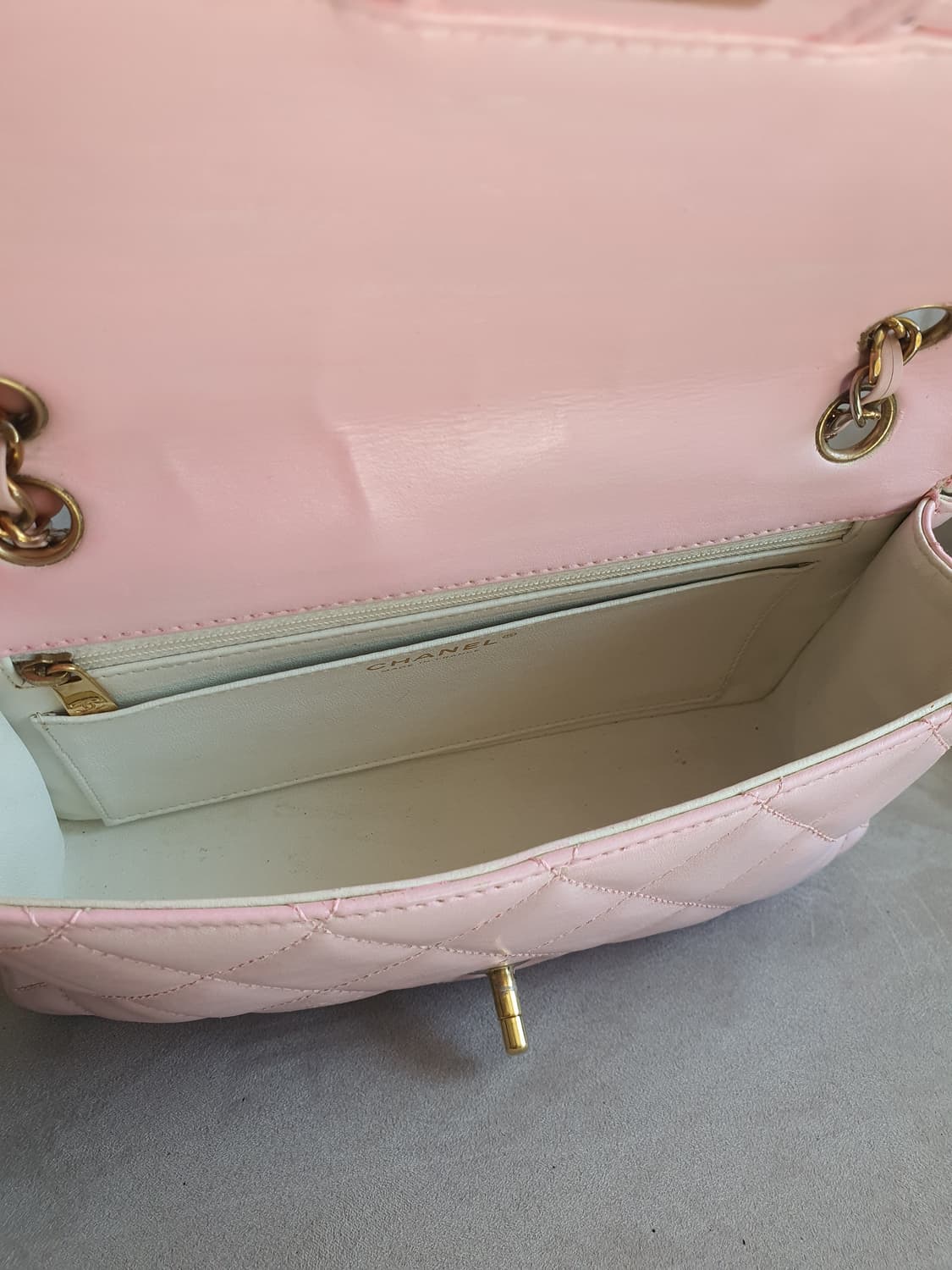 샤넬 핑크 플랩백 상품이미지7