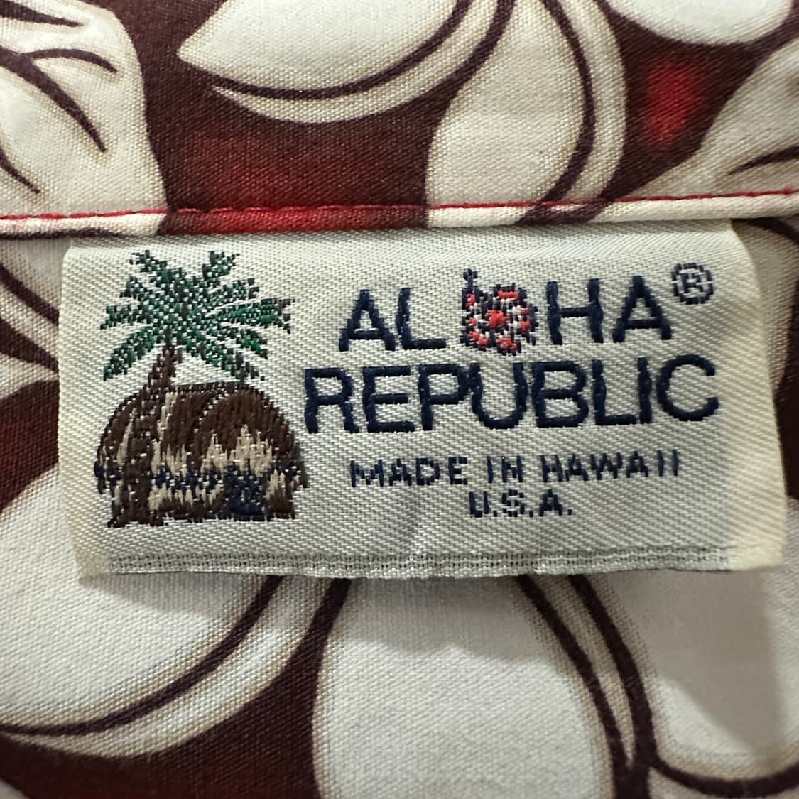 VINTAGE usa made hawaiian shirt 상품이미지5