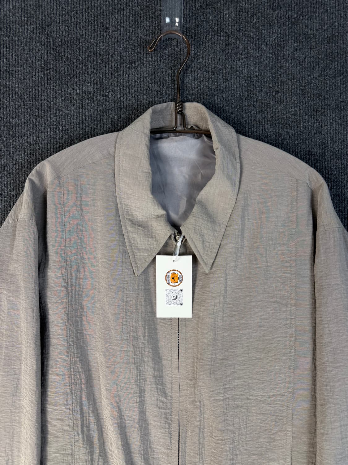 쿠어 크링클 2WAY 블루종자켓 상품이미지3