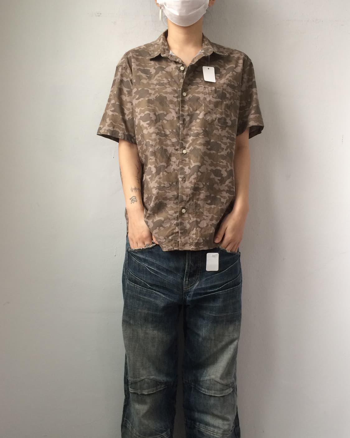 Came pattern shirt 상품이미지1