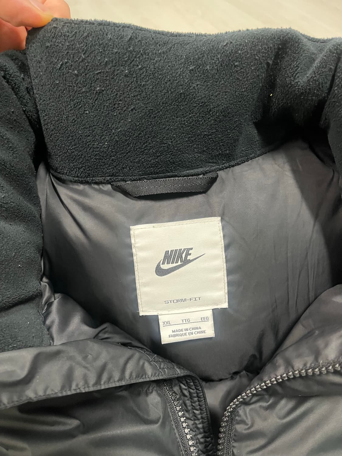 나이키 패딩베스트 블랙 XXL 상품이미지4