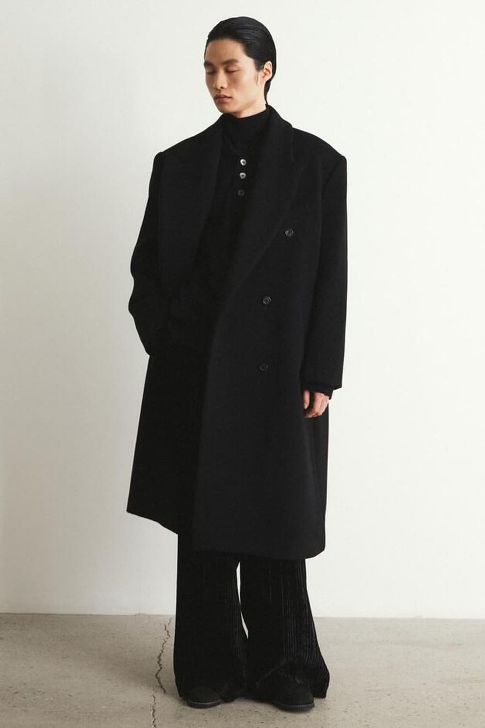[M] Youth 23fw oversized double b coat 상품이미지1