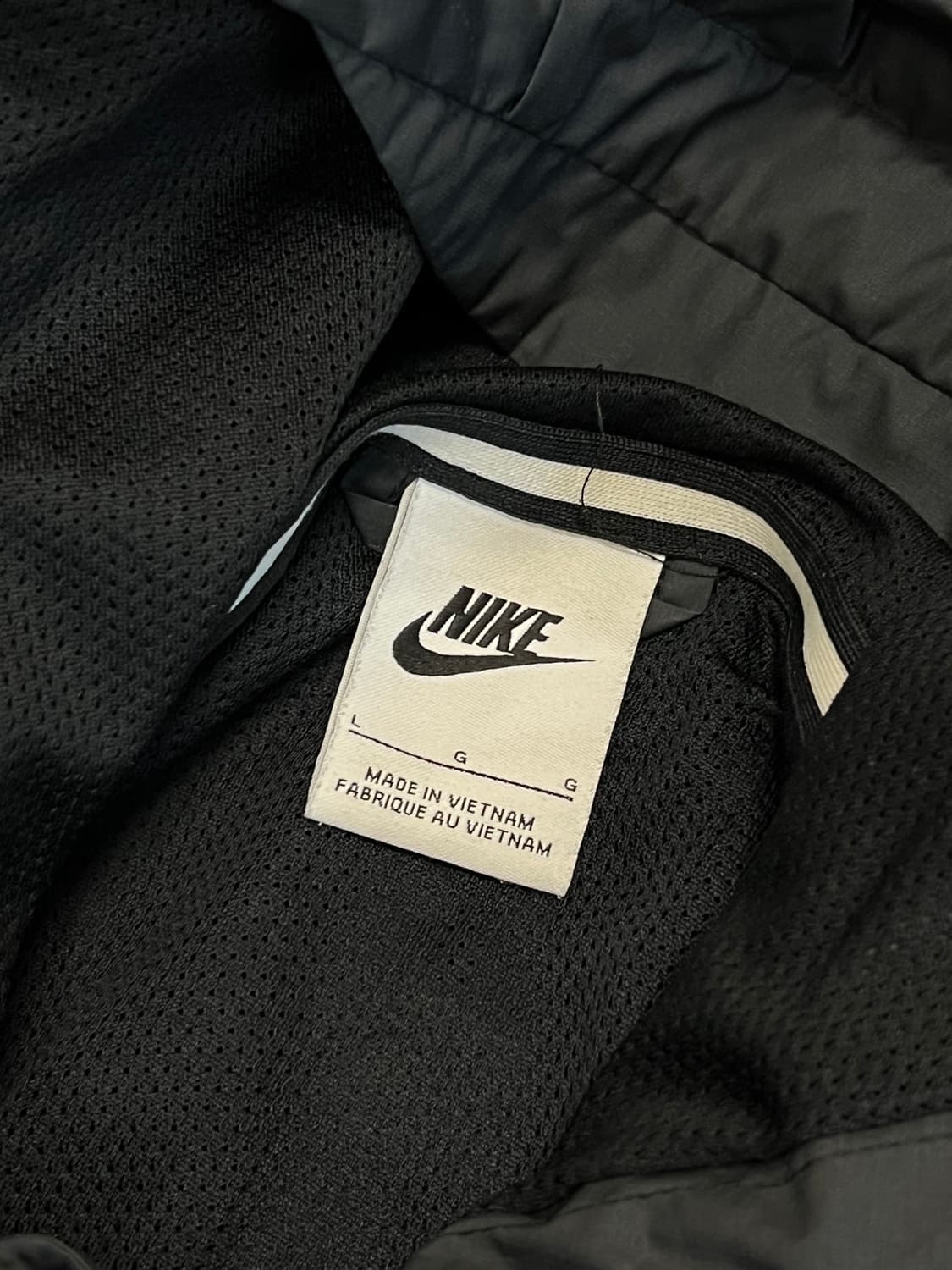 (L) 나이키 키즈 퓨추라 우븐 바람막이 블랙 상품이미지3