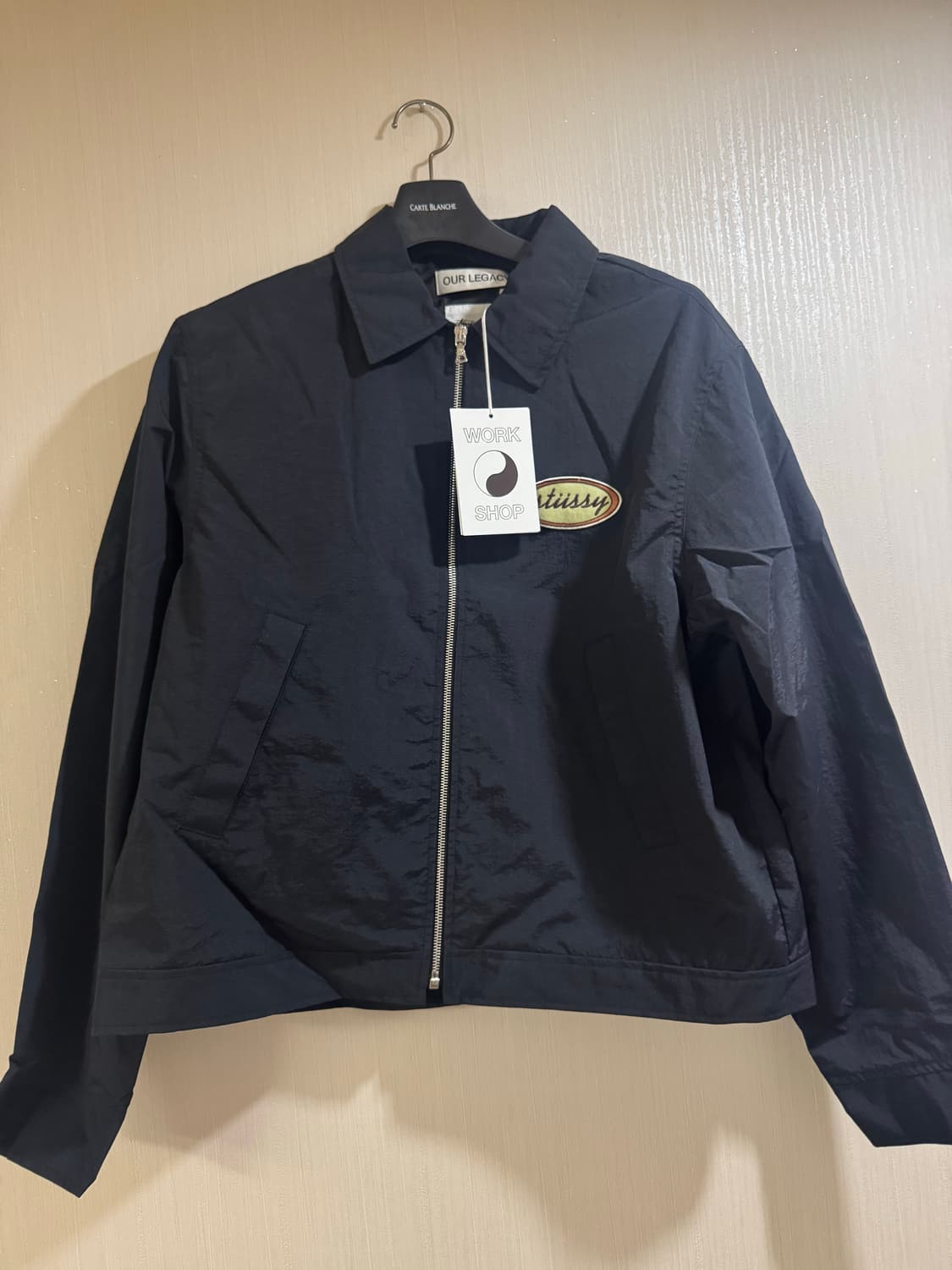 스투시 x 아워레가시 워크샵 블루종 자켓 L 상품이미지2