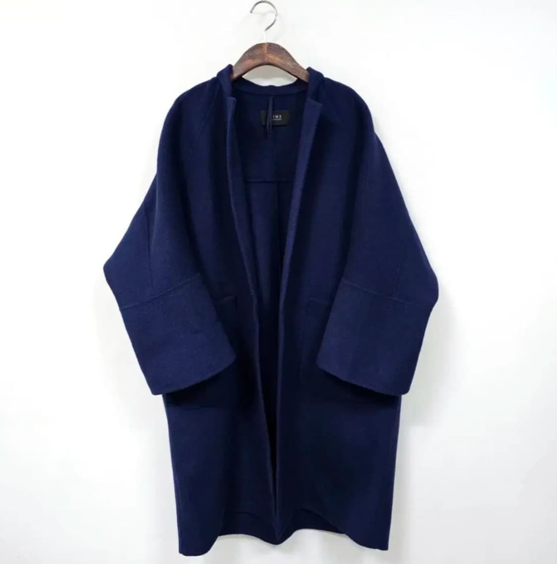 TIME  타임 캐시미어 블렌드 핸드메이드 코트 상품이미지2