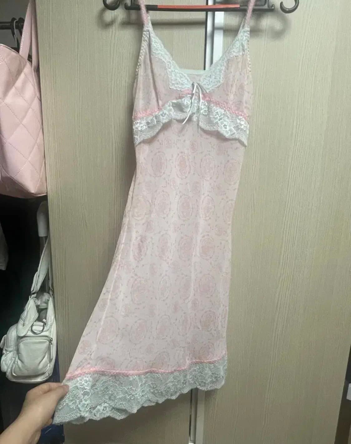 슬립 달천깔 천사깔 대장 히메갸루 솜빈티지 페어리원피스 상품이미지1