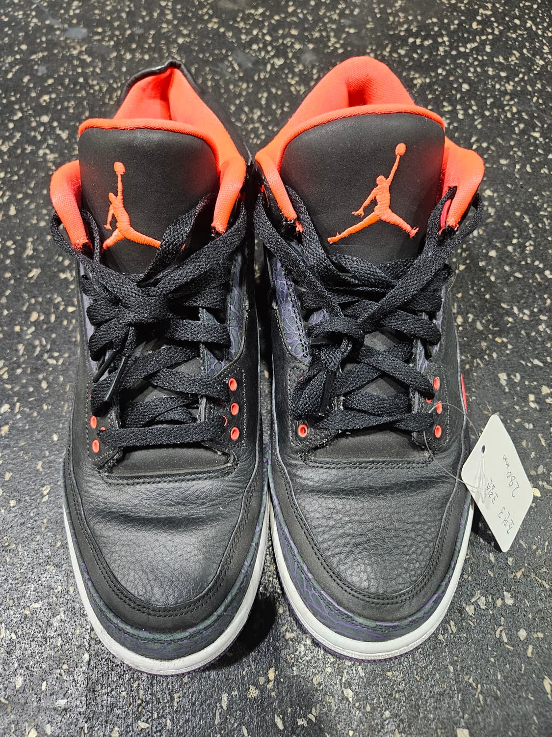 나이키 조던3 크림슨 280mm 상품이미지2