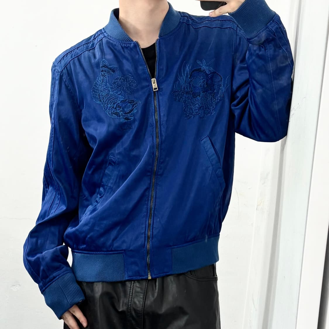 디젤 J-Blue 자수 스카쟌 자켓 상품이미지2