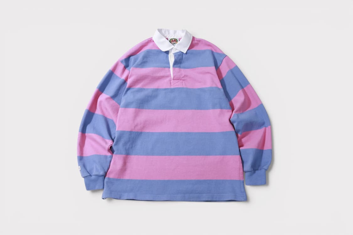 [XL] 바바리안 12oz 스트라이프 럭비셔츠 상품이미지1
