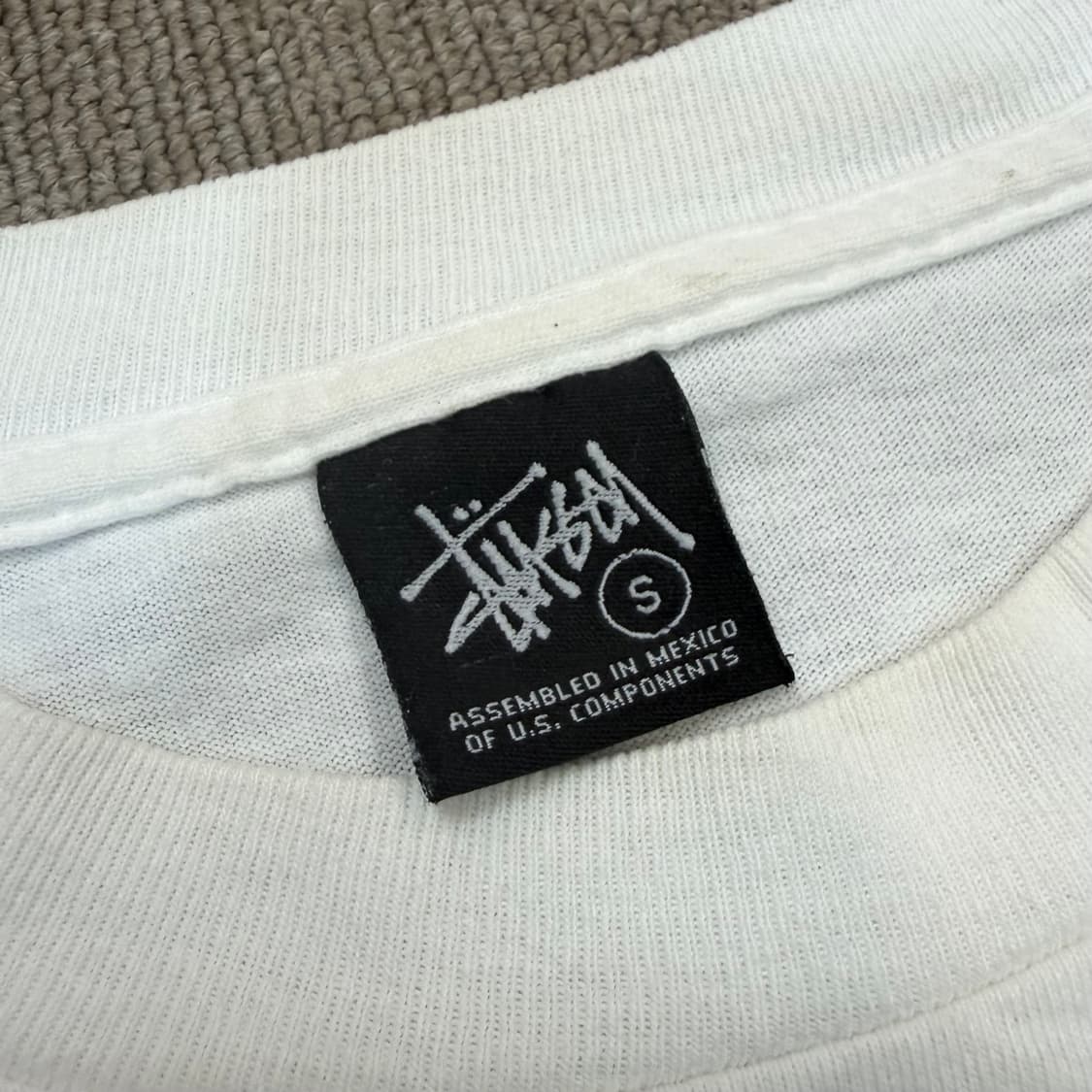 00s stussy x FAITH 올드 스투시 우먼스 반팔 티셔츠  상품이미지3
