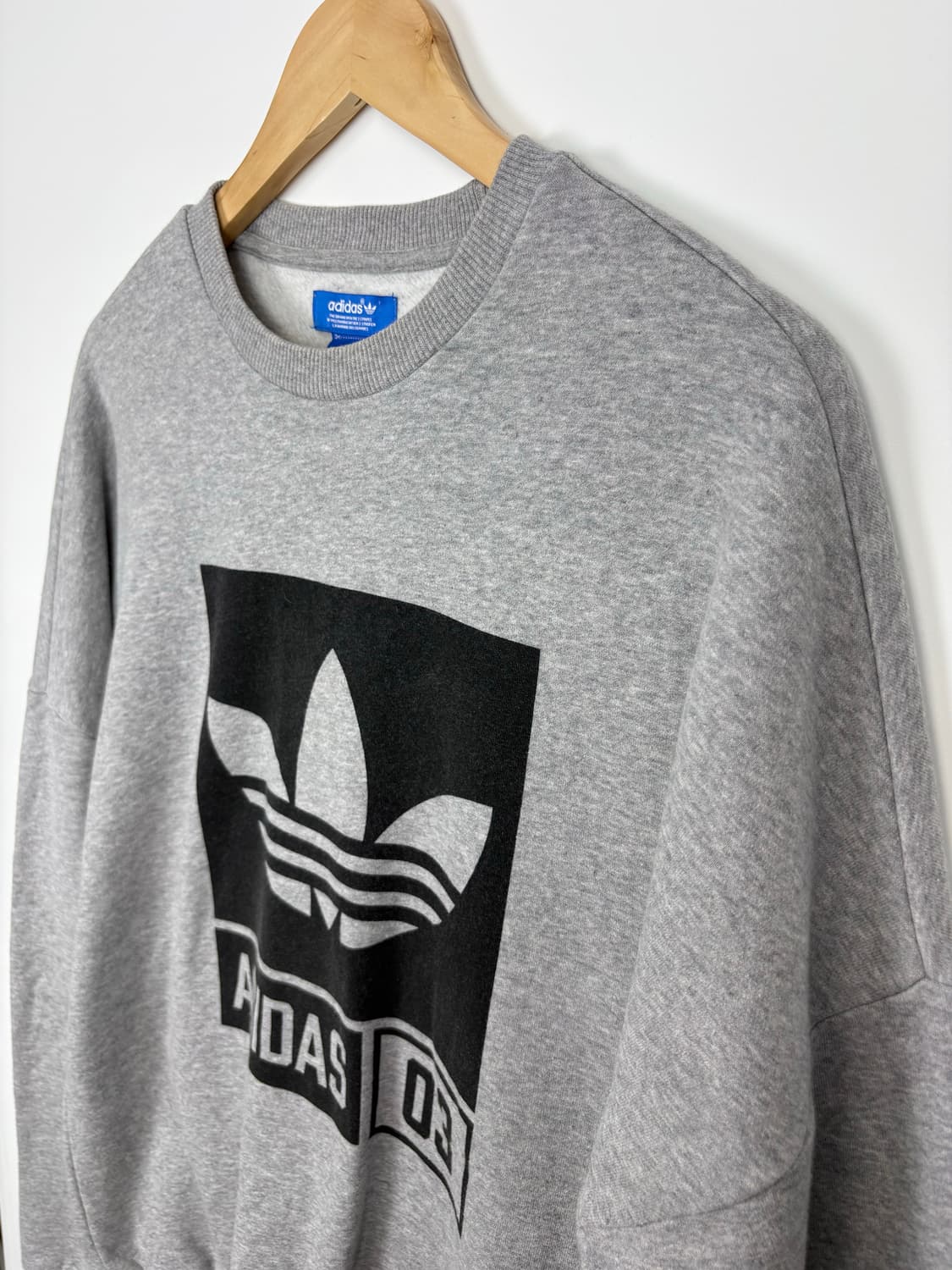 아디다스 03 트레포일 프린팅 맨투맨 (기모) 상품이미지2