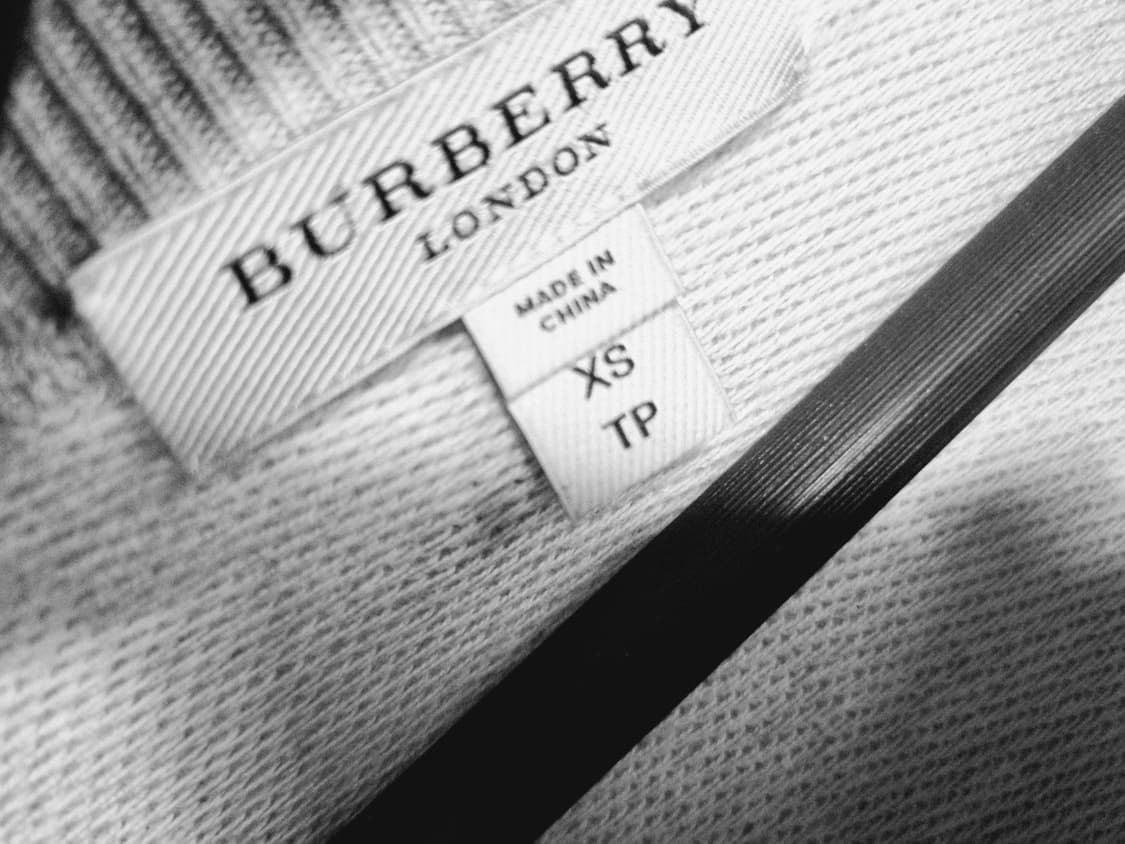 버버리 정품 니트 티셔츠 55사이즈 상품이미지5