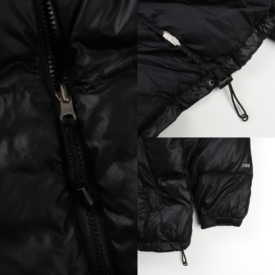 노스페이스 700 눕시 다운 패딩 센터로고   상품이미지6