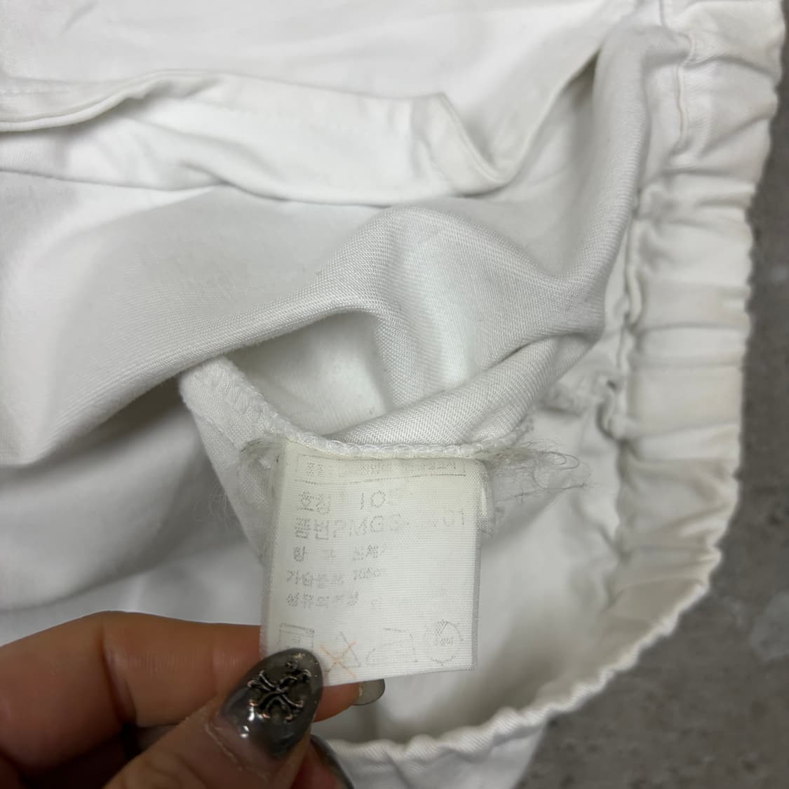 폴로 화이트 자켓[2492] 상품이미지7