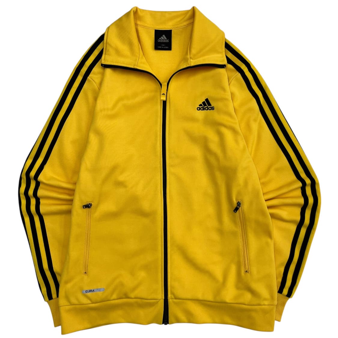 아디다스 에센셜 바나나맛 블랙라인 트랙탑 100 상품이미지2