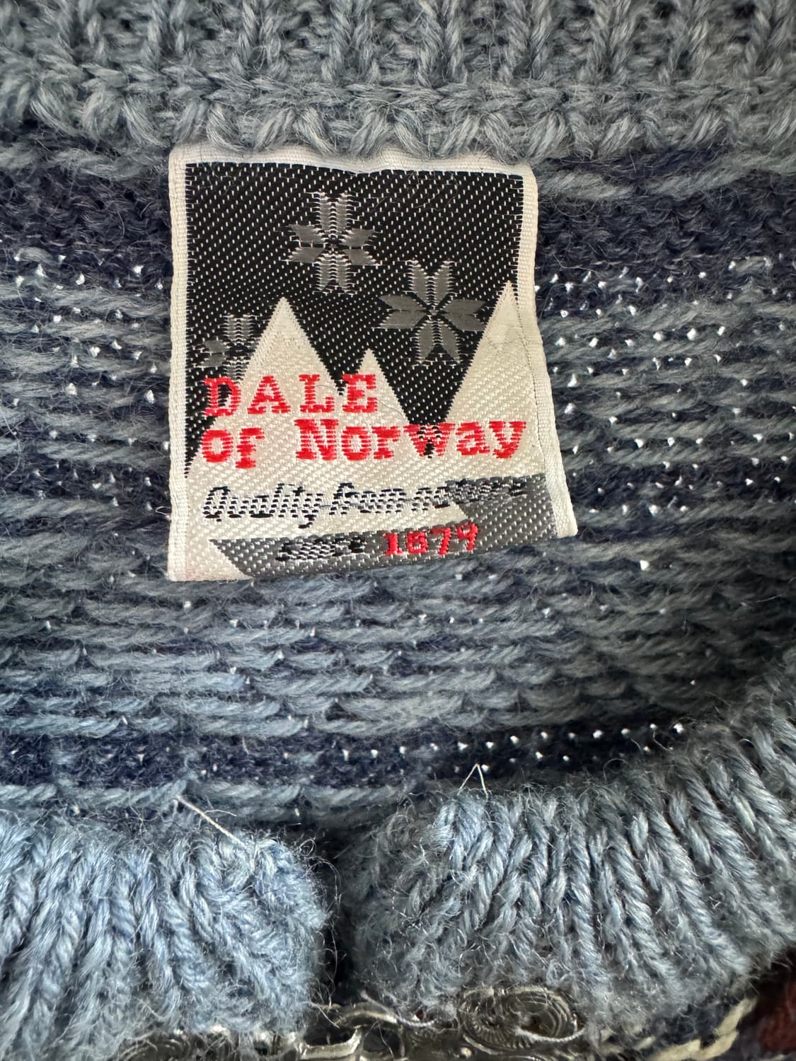 데일오브노르웨이 노리딕 퓨어울 가디건 L(L) 상품이미지4