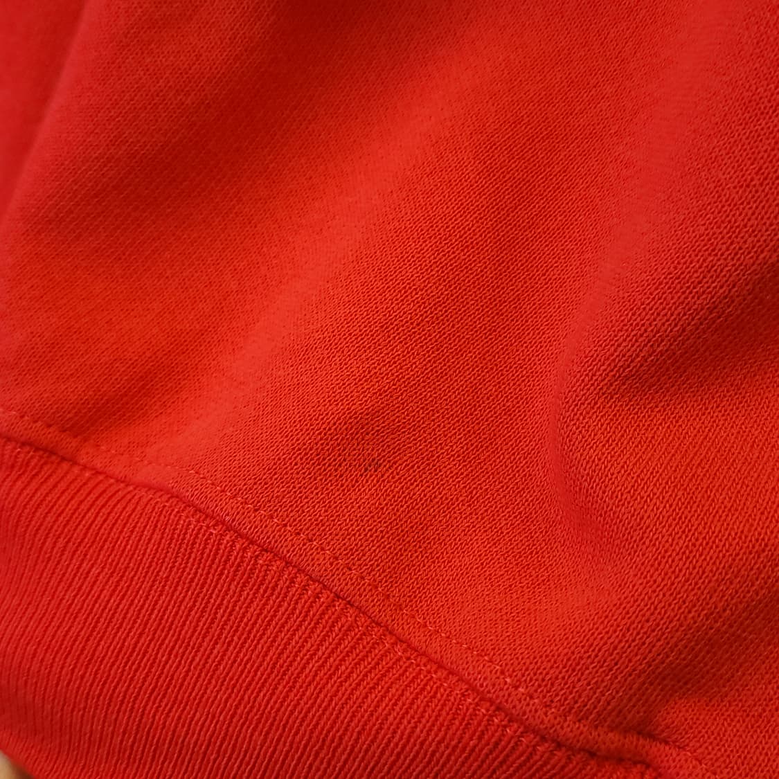 90s 헤인즈 빈티지 스웻셔츠 플레인 스웻셔츠 레드 L 상품이미지8