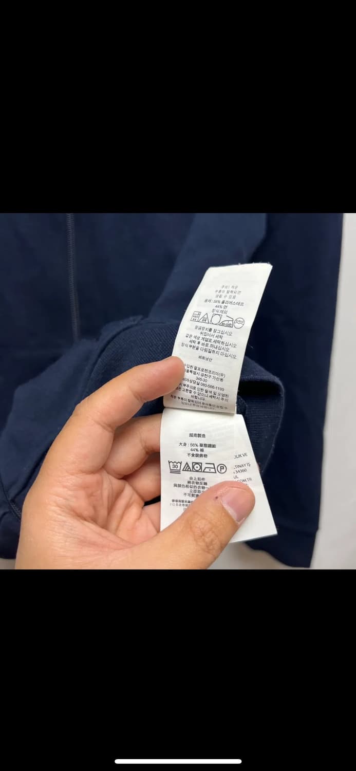 [정품/M] 폴로 랄프로렌 네이비 후드집업 상품이미지6