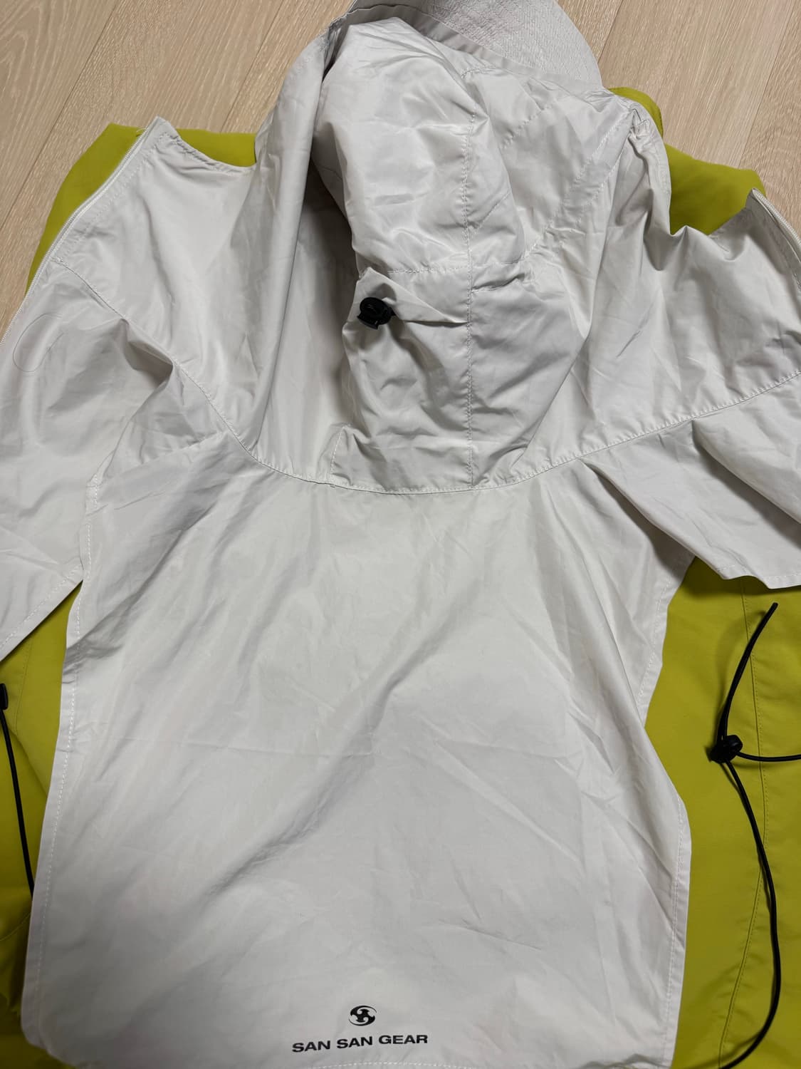 산산기어 도킹 자켓 라임 - 22FW 상품이미지5