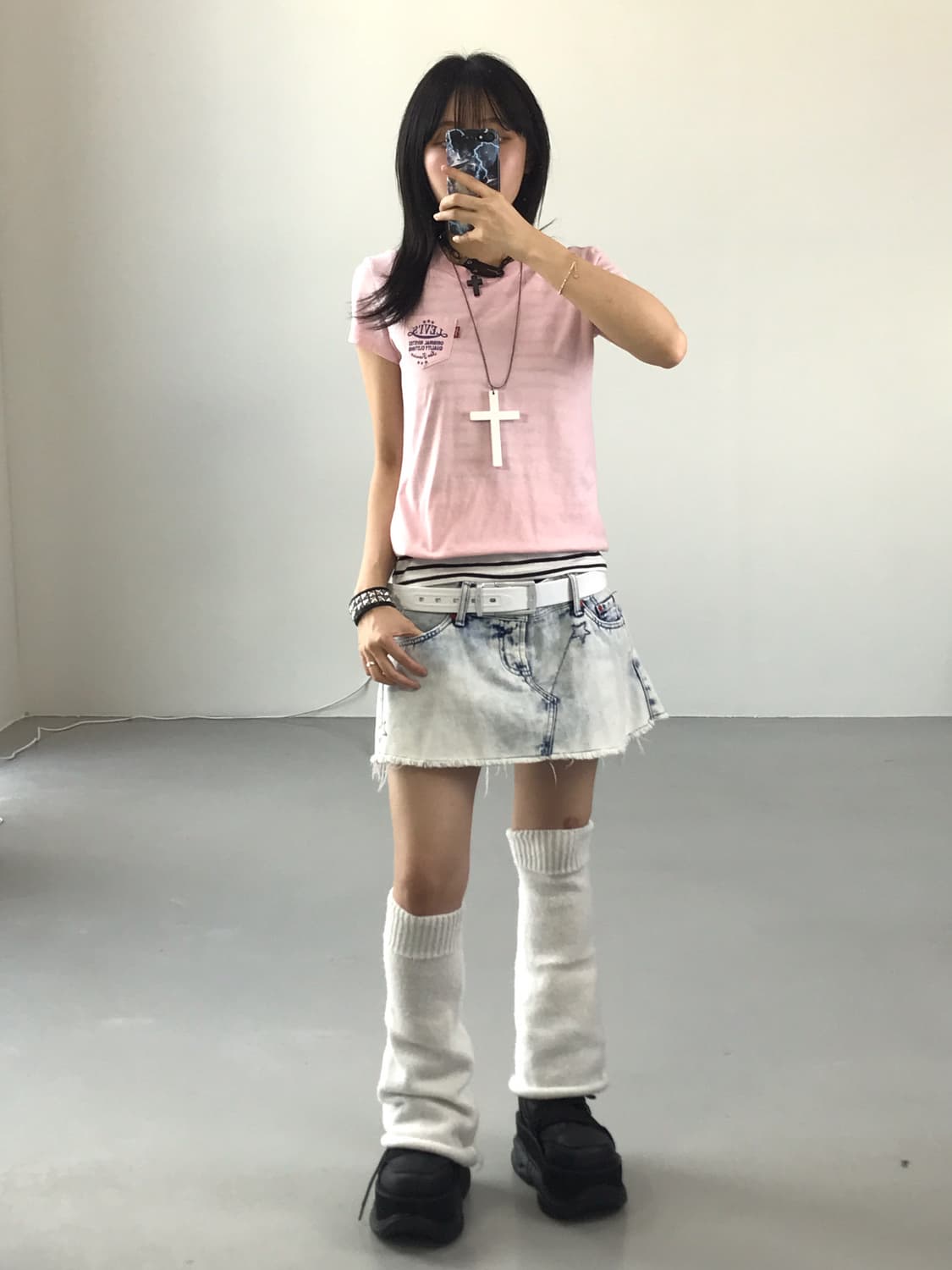 Levi's Pink Short Sleeve T-Shirts 상품이미지2
