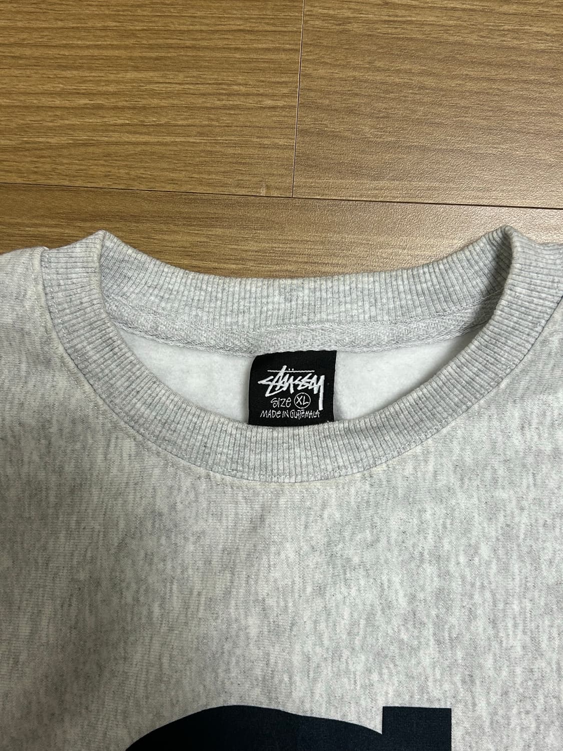 stussy 스투시 LETTERMAN CREW XL 상품이미지2