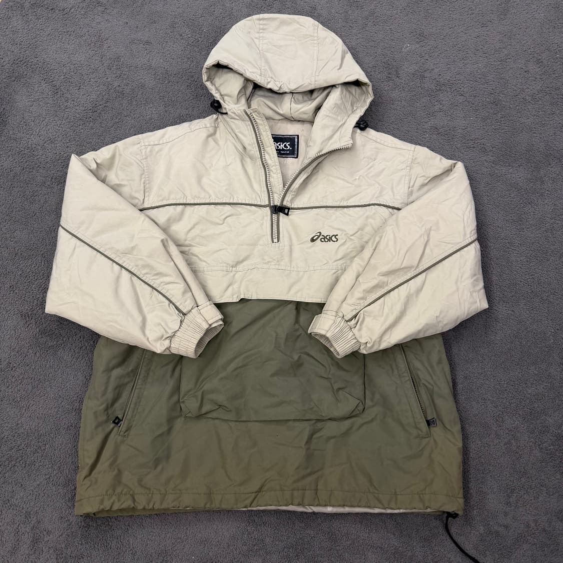 [ 정품/100 ] 아식스 올드스쿨 아노락 바람막이 자켓 상품이미지2