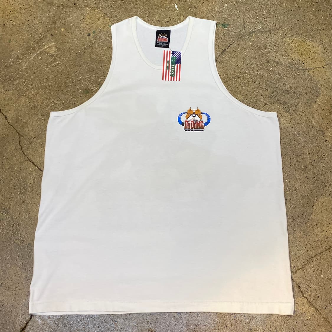 90s Made in USA 미국 빈티지 Hard 민소매 나시티 상품이미지5