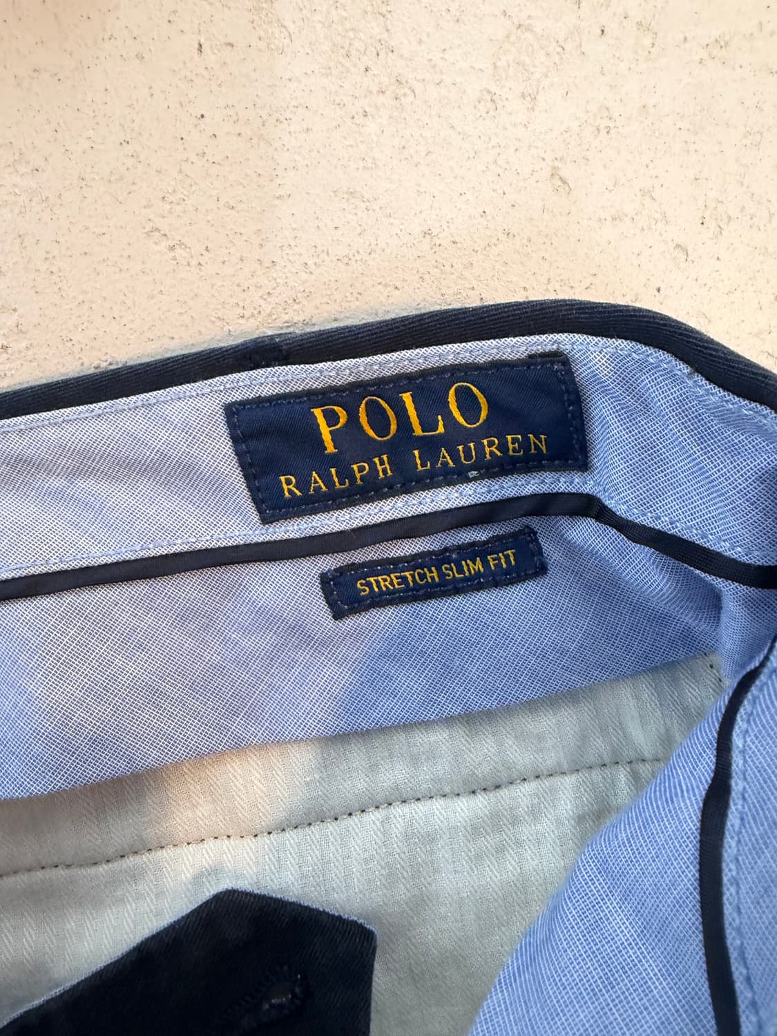폴로 랄프로렌 남성 네이비 스트레치 바지 34 상품이미지3