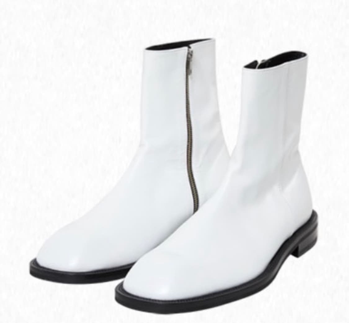 앤더슨벨 화이트 레더 부츠 43 상품이미지1