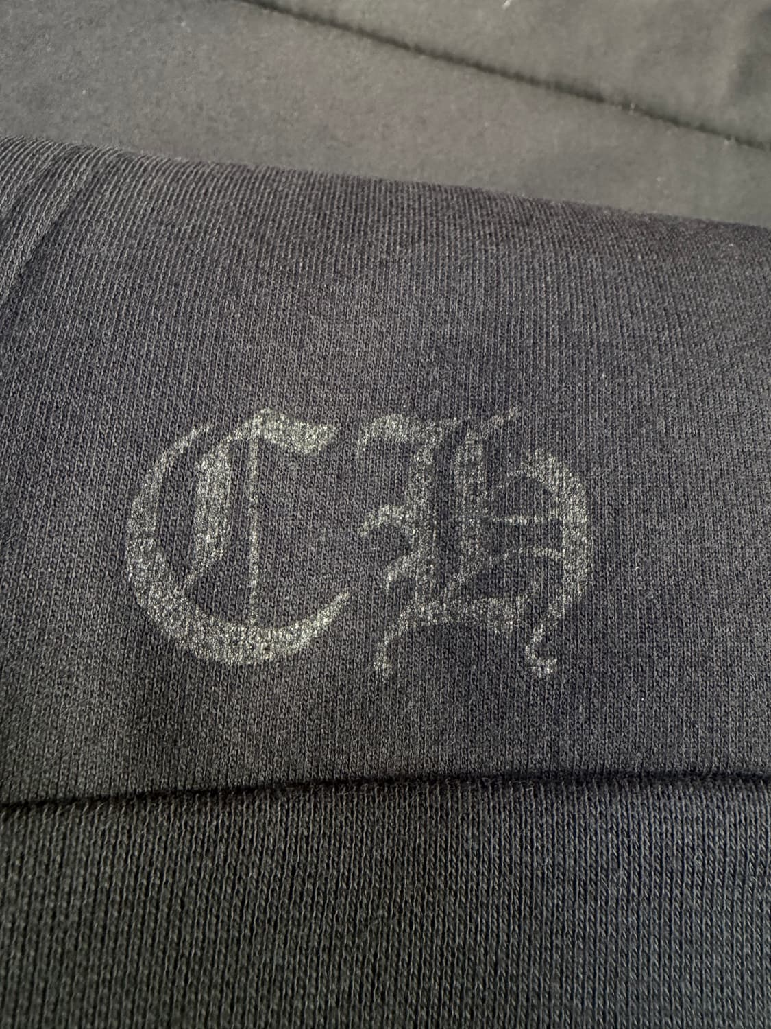 크롬하츠 홀스슈 플로랄 후드 집업 블랙핑크 L 상품이미지5