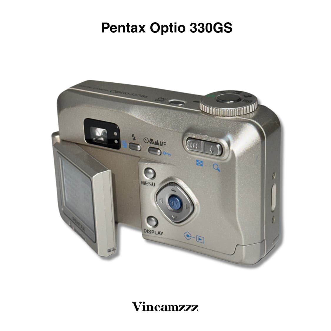 [레어] Pentax 펜탁스 OPTIO 330GS (셀피가능) 상품이미지3