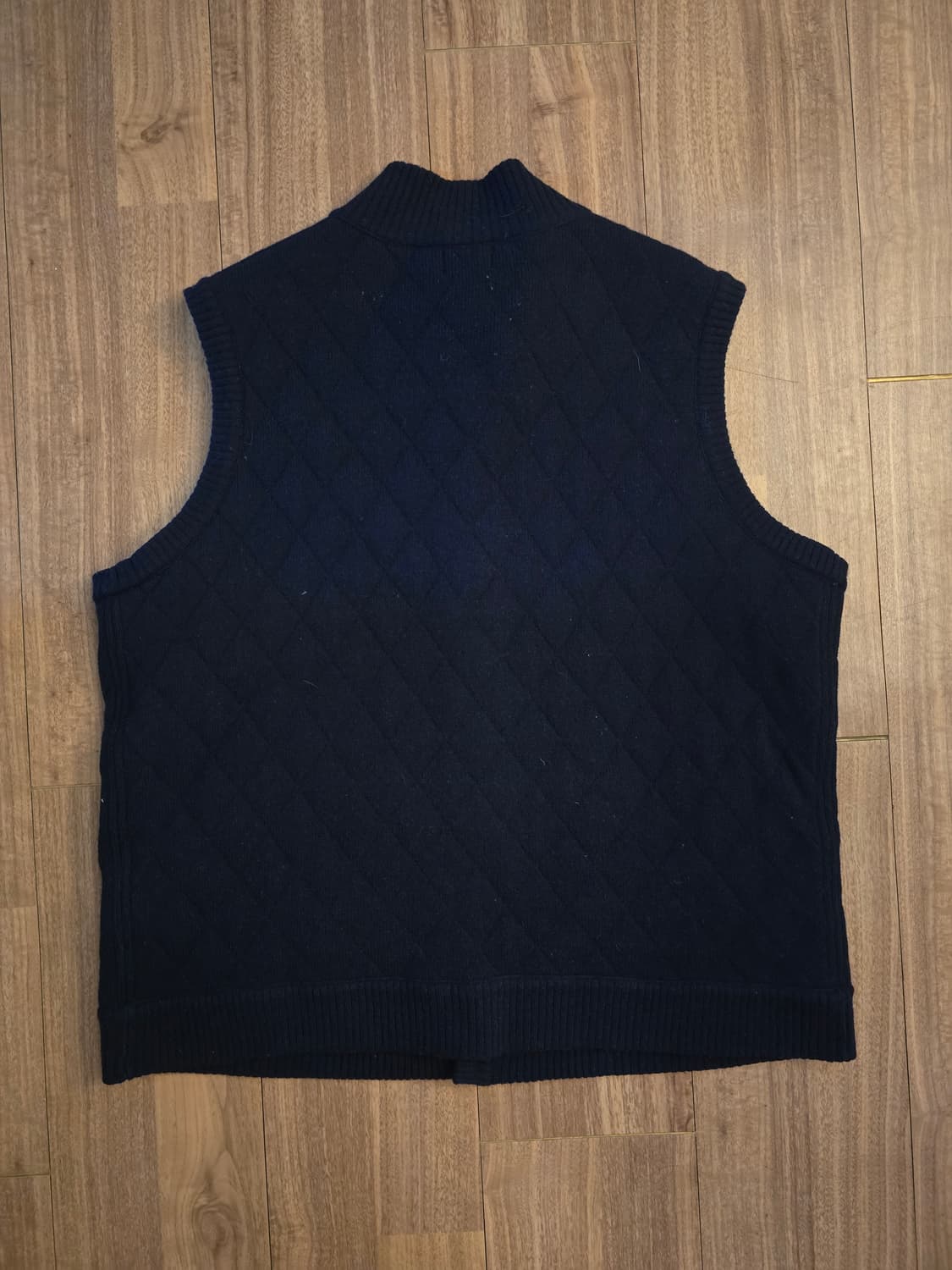 LL.Bean 엘엘빈 네이비 니트 베스트 XL사이즈 상품이미지5