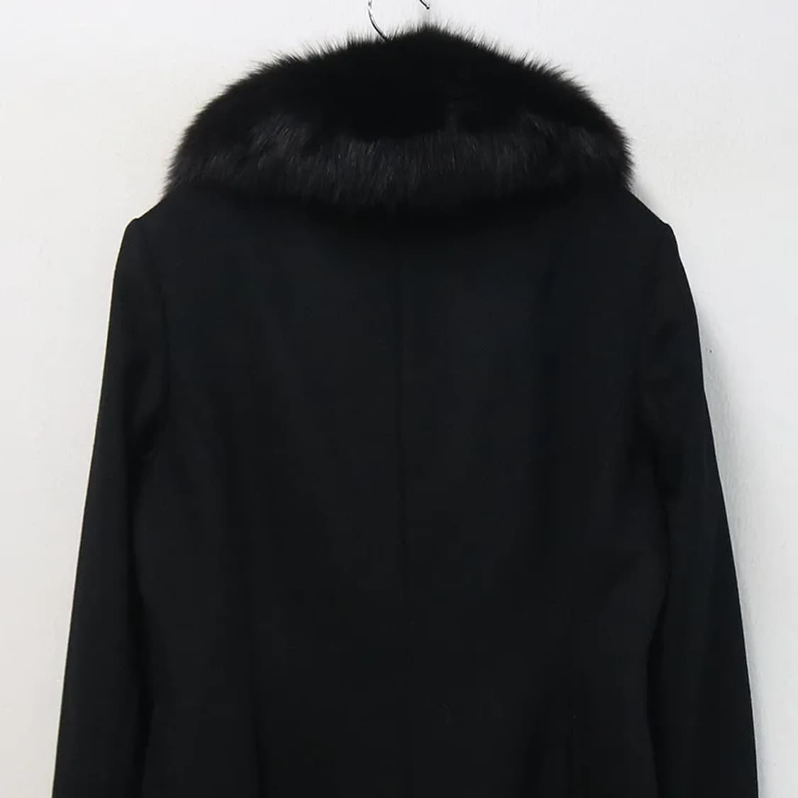 PLEIN DE VIE 폭스퍼 캐시미어 코트 64061 상품이미지7