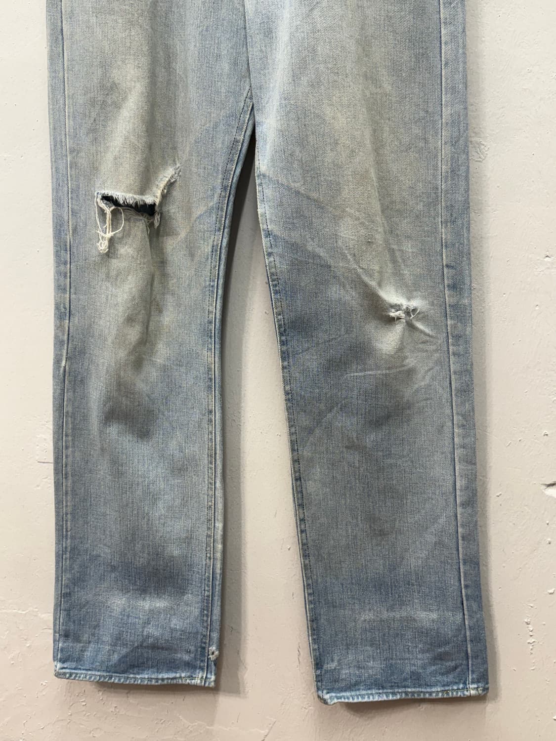 80s USA Lee Riders 200 Straight Denim Pa 상품이미지8