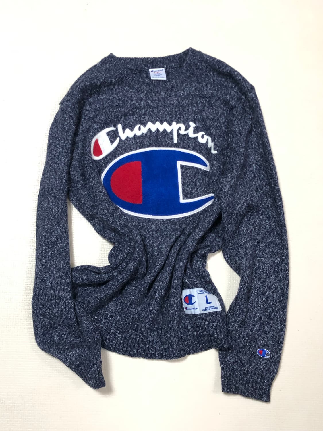 빈티지 챔피온 그레이 니트 상품이미지7