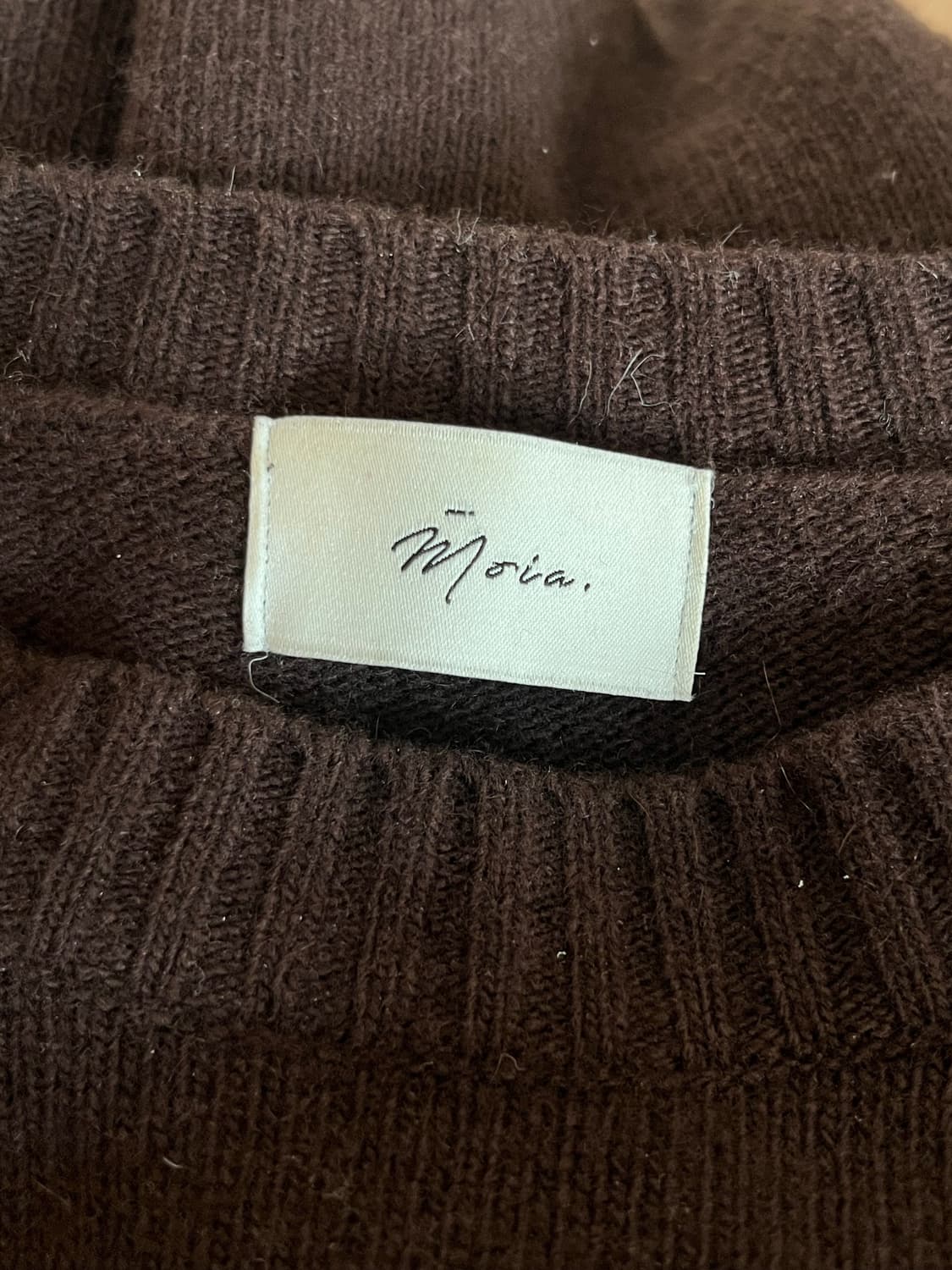 모이아 하프 니트 상품이미지3