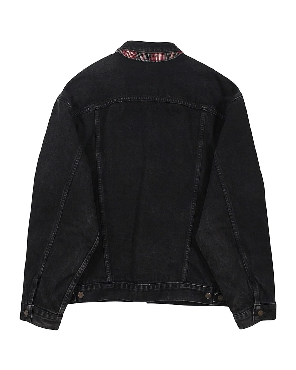 1995 USA 리바이스 70699-4159 블랙 데님 자켓 플란넬 안감 상품이미지3